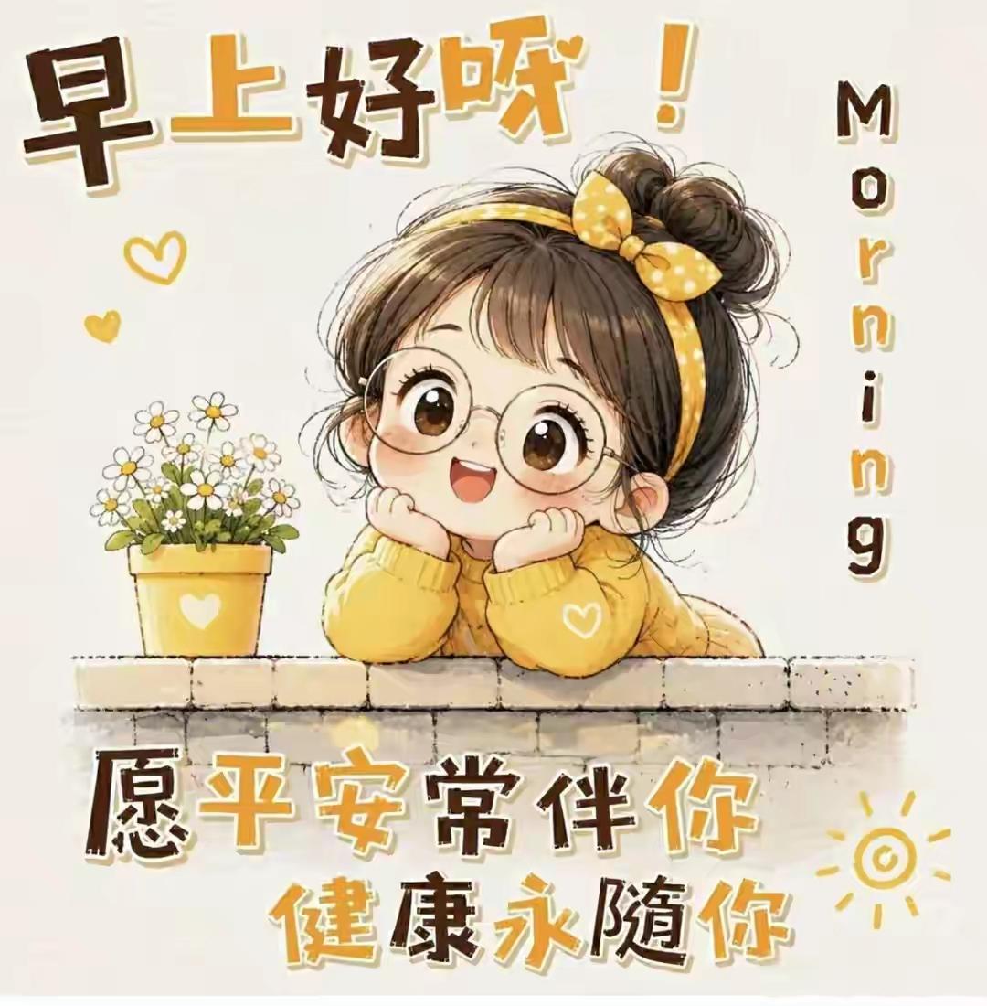 美好早晨的祝福能感染你吗清晨的秋风，温柔又治愈，吹散早起的慵懒，也拂去心底的琐