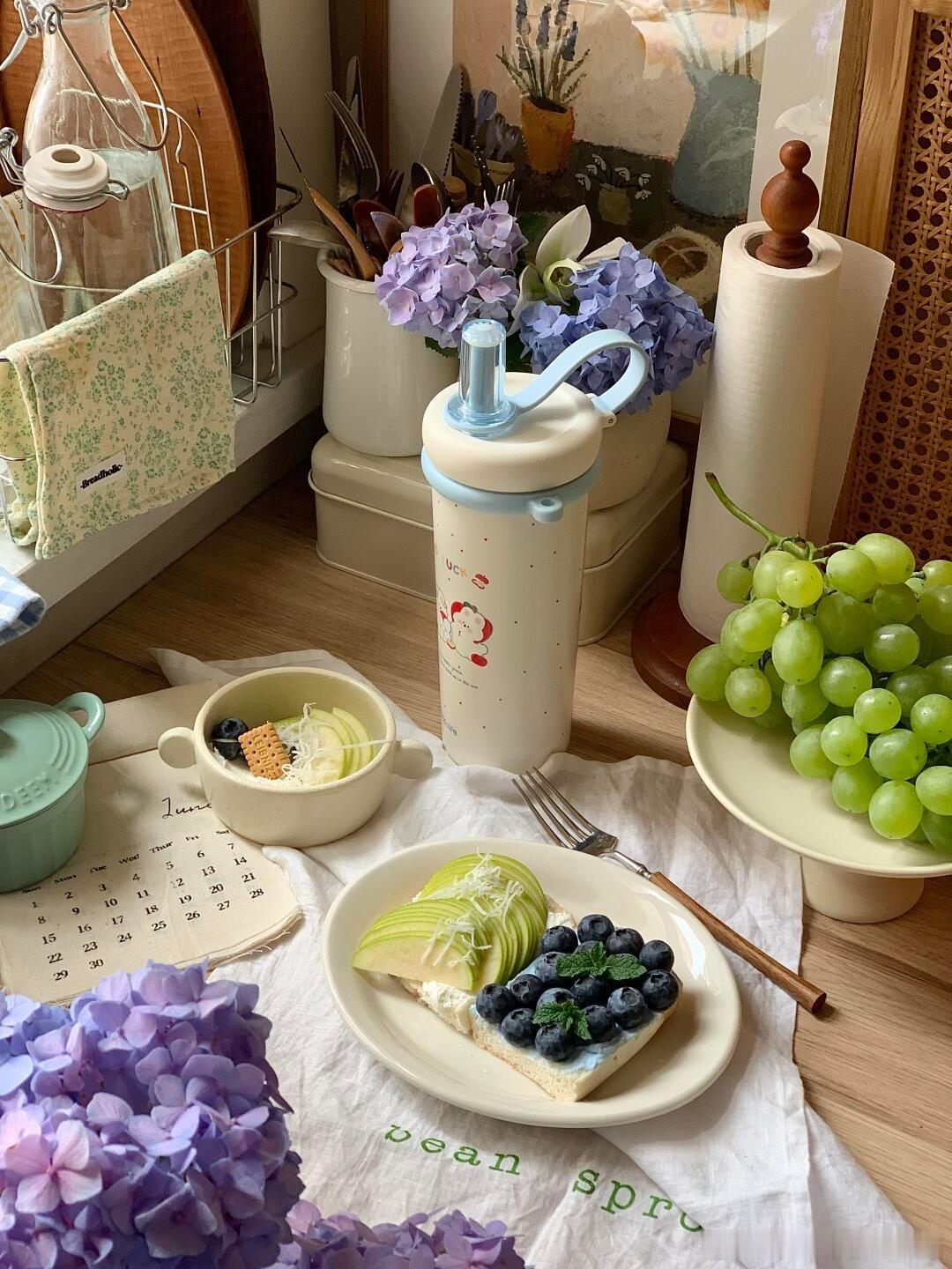 日常分享夏日治愈系早餐我的美食日记生活手记​​​