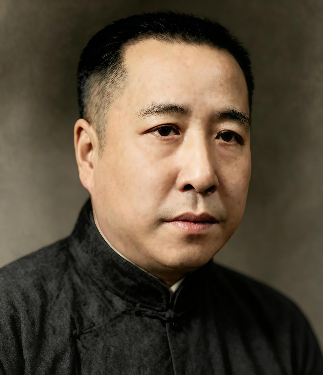 这位慈眉善目、大富之相的男子有个好父亲，有个好母亲，还有个好哥哥，自己也有颗慈善