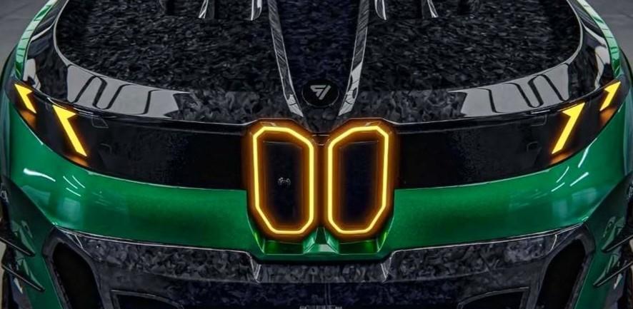 还敢说宝马是杂牌电车吗？全球首款新世代宝马iX3定制改装方案出炉。命名：地狱