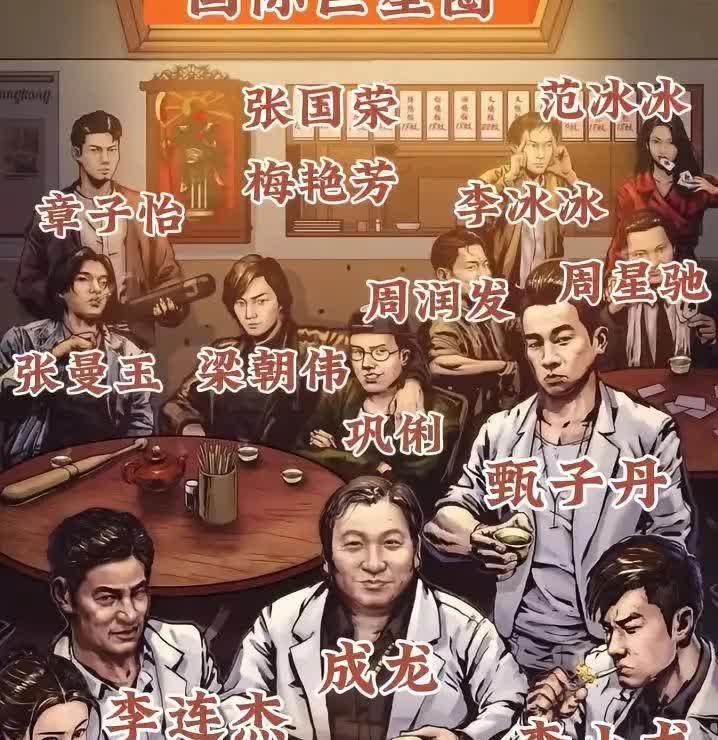 华语影史演员“第一人”，不是一位，而是四位：影响力第一人：成龙角色第一人