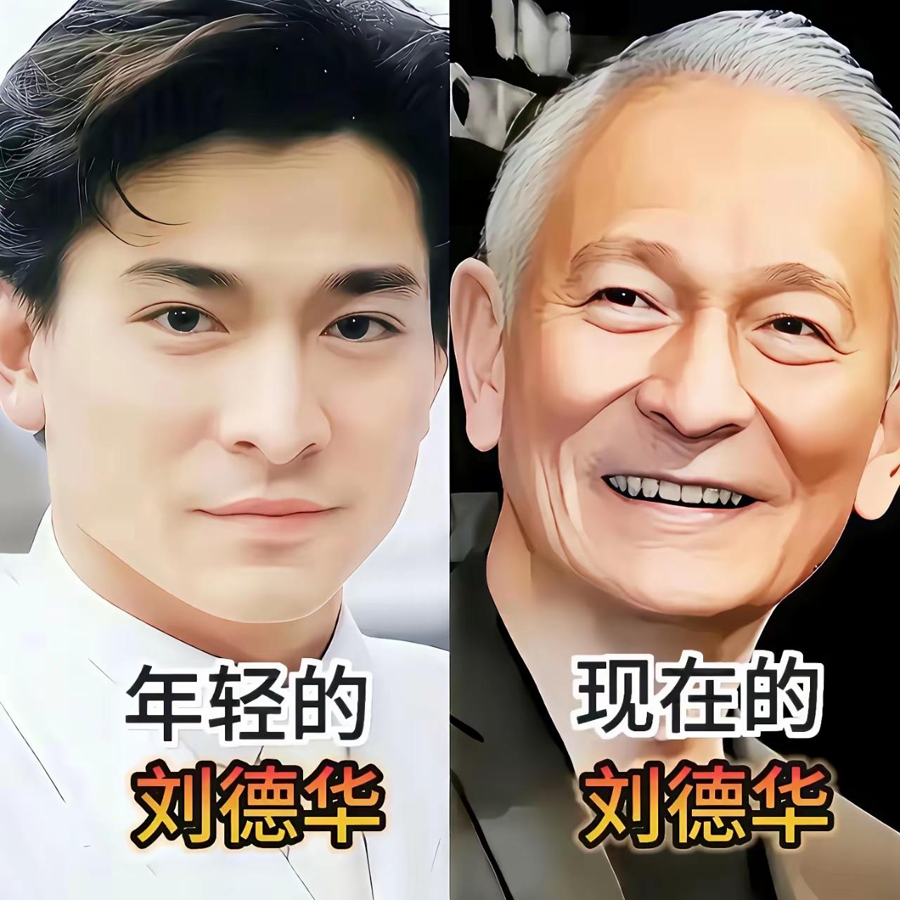 王铎：古语说，人老一年。看过刘德华现在的样子，始信。