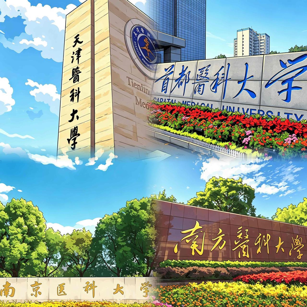 哪一所医科大学最拉？天津医科大学是医科类学校唯一的211，首都医科大学和南方医