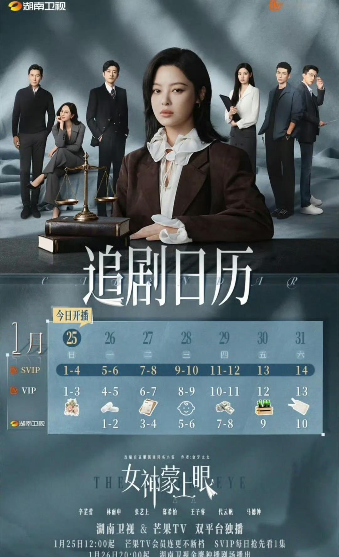 开年影视资讯速报！三部大剧霸屏，五大卫视接档剧格局定了🔥辛芷蕾林雨申《女