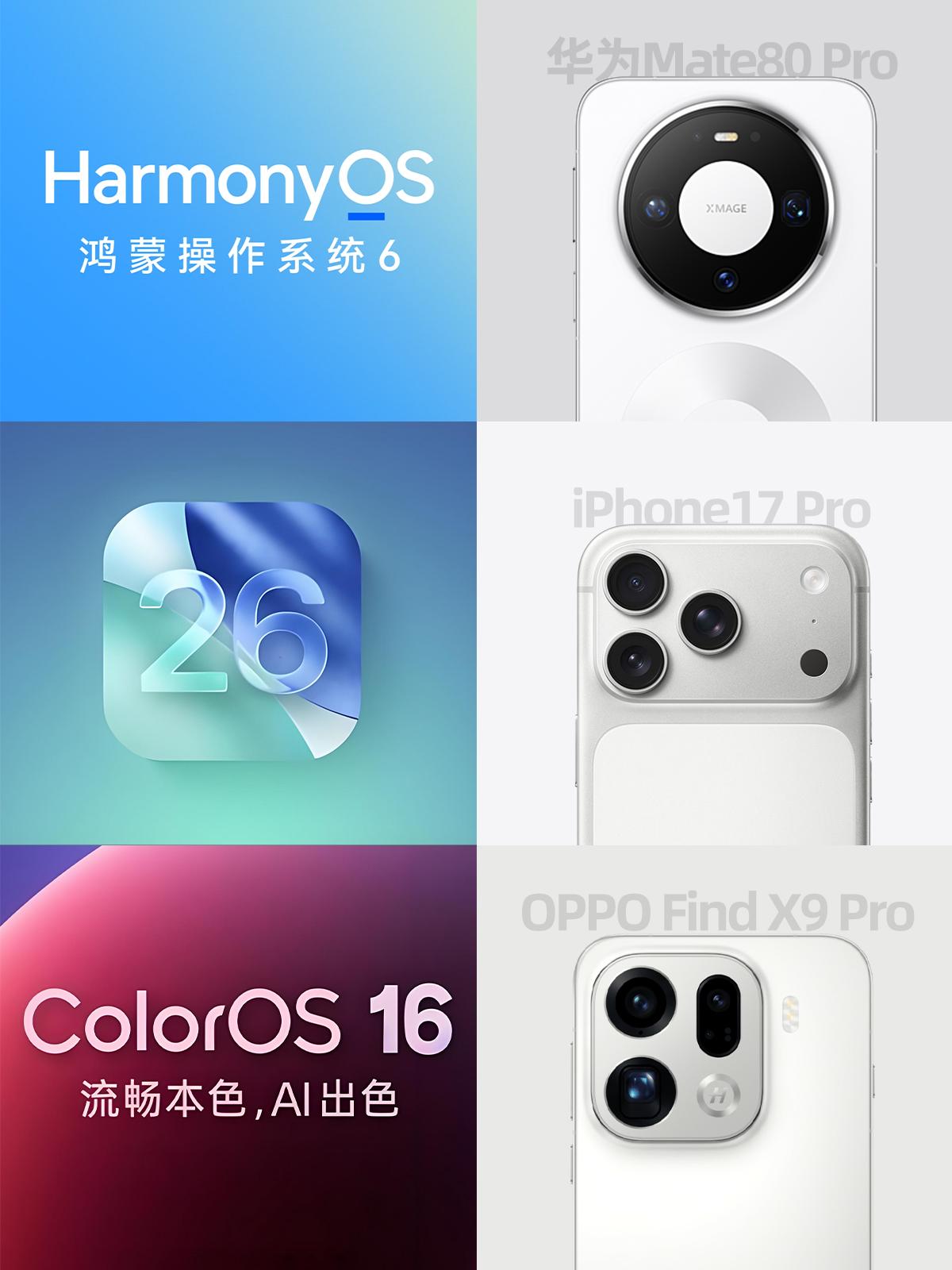 鸿蒙6要来了，现在TOP级系统就这三了吧？华为Mate80系列终于来了，全新