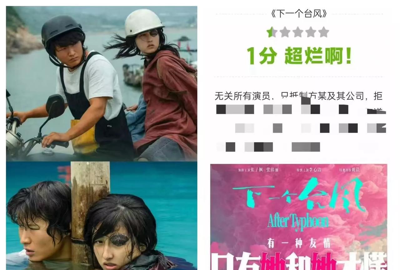 我有一个预感，接下来《下一个台风》会被打更低的分，不是因为导演李玉拍的不好，