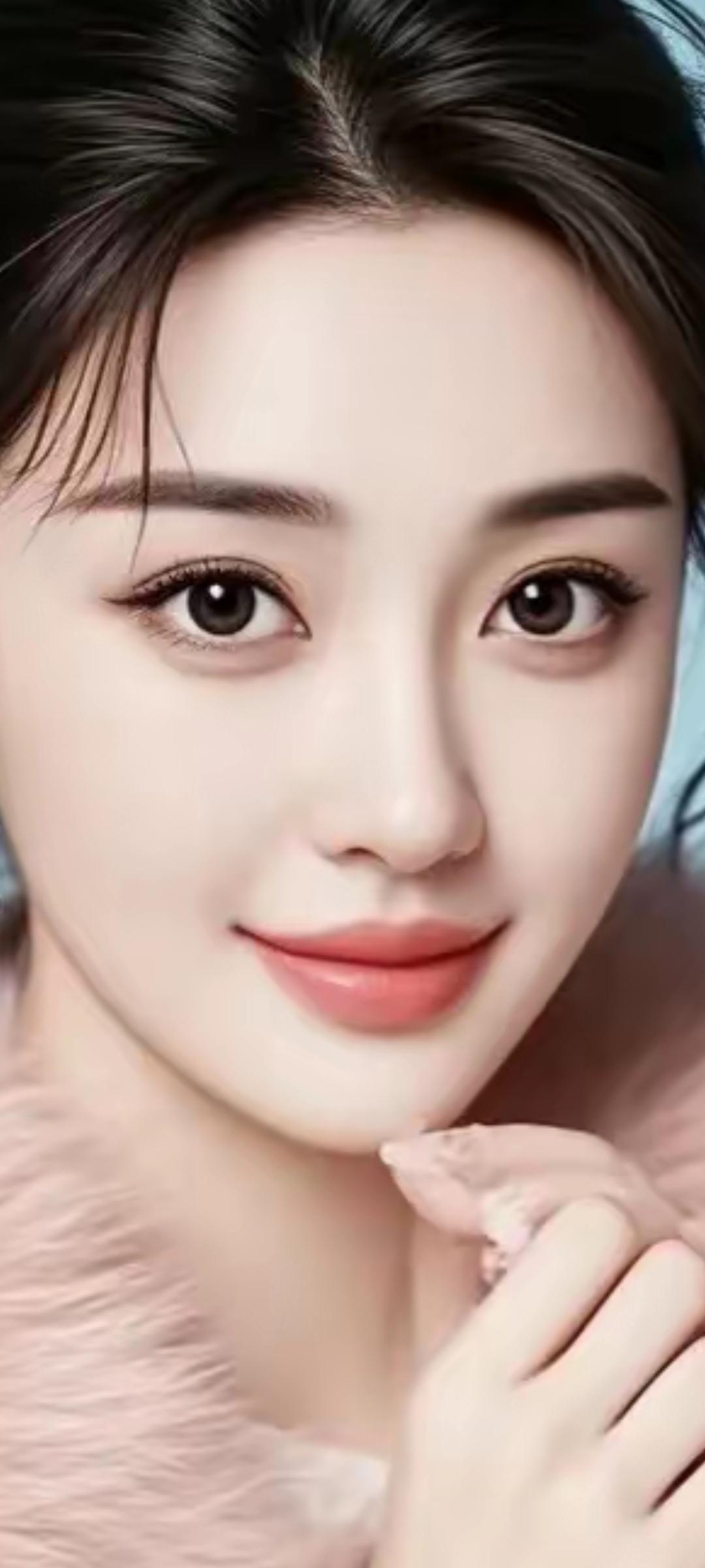 粉黛含春意，轻抚玉人妆。