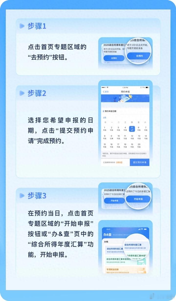 2025个税汇算明起可约，速看攻略！据国家税务总局通告，2025年度个税综合所得