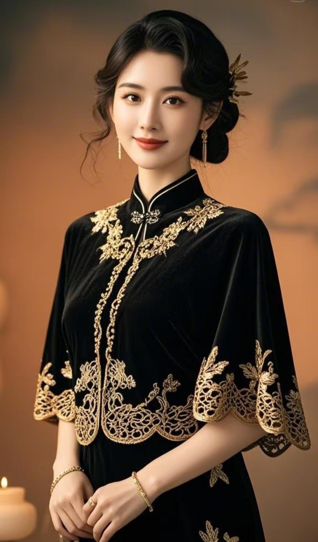 她的美丽，如诗如画，气质如兰，让人心醉神迷。高雅气质美女美女人像群