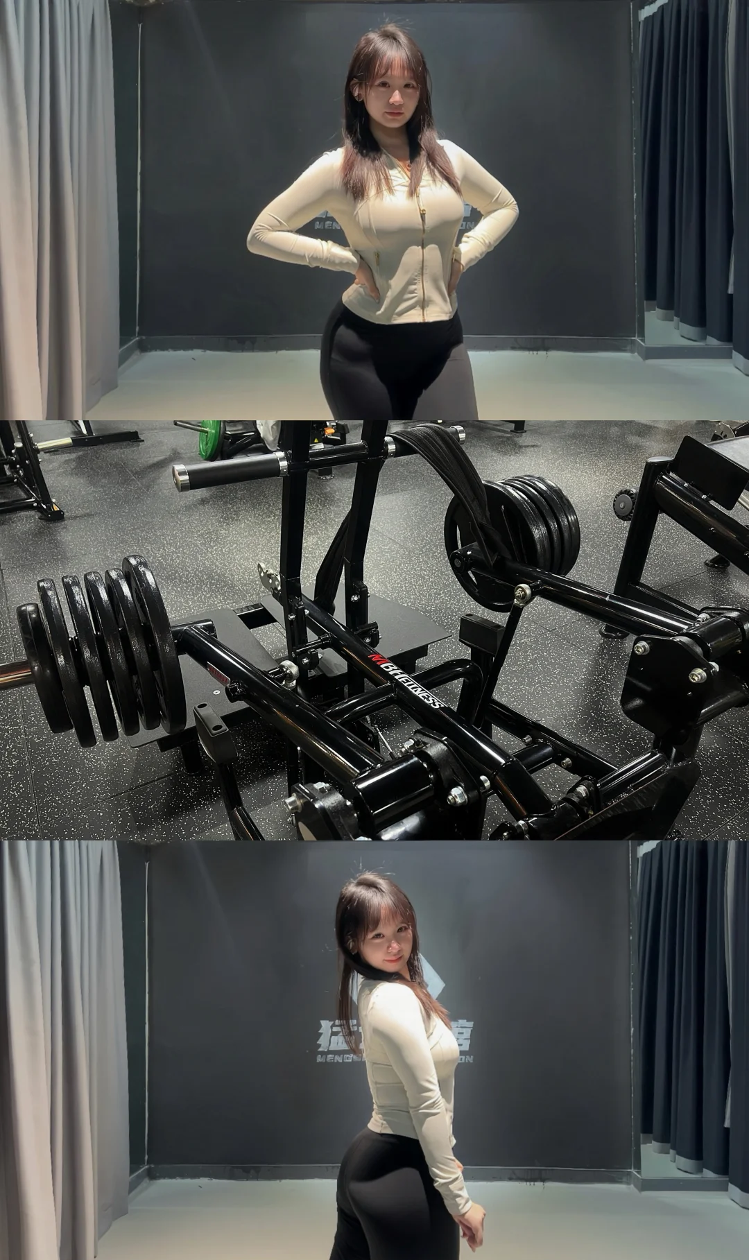 看看那里，我是说手臂