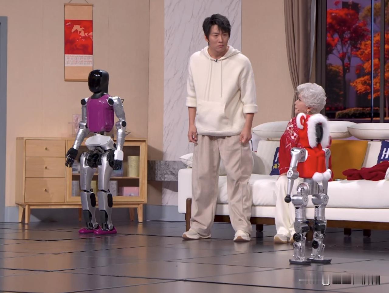春晚的第一个小品，这四个机器人确实令人震撼，但细心的网友发现……这四个机器