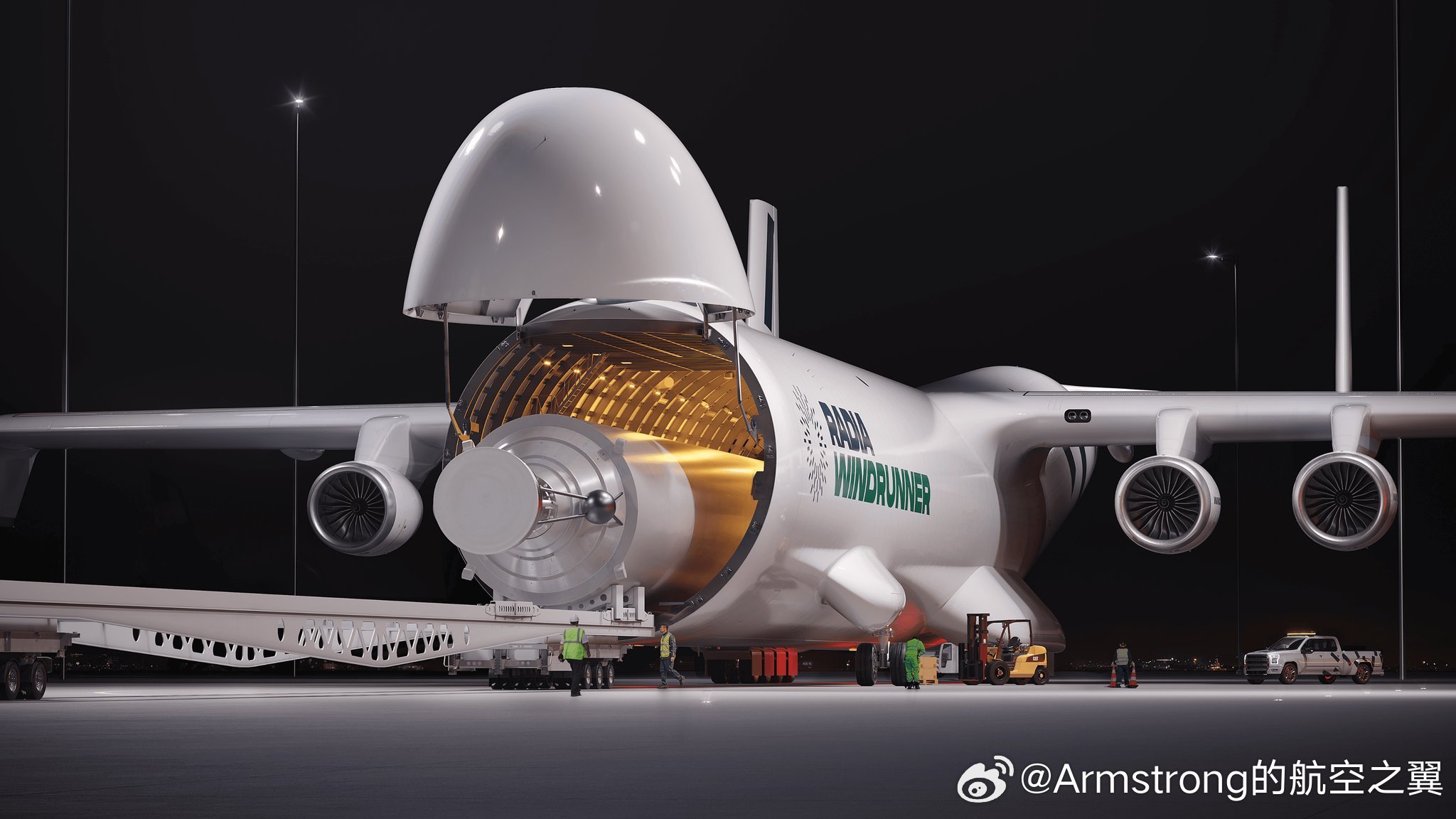 在AFA的航空、太空和网络会议上，Radia宣布推出WindRunnerfor