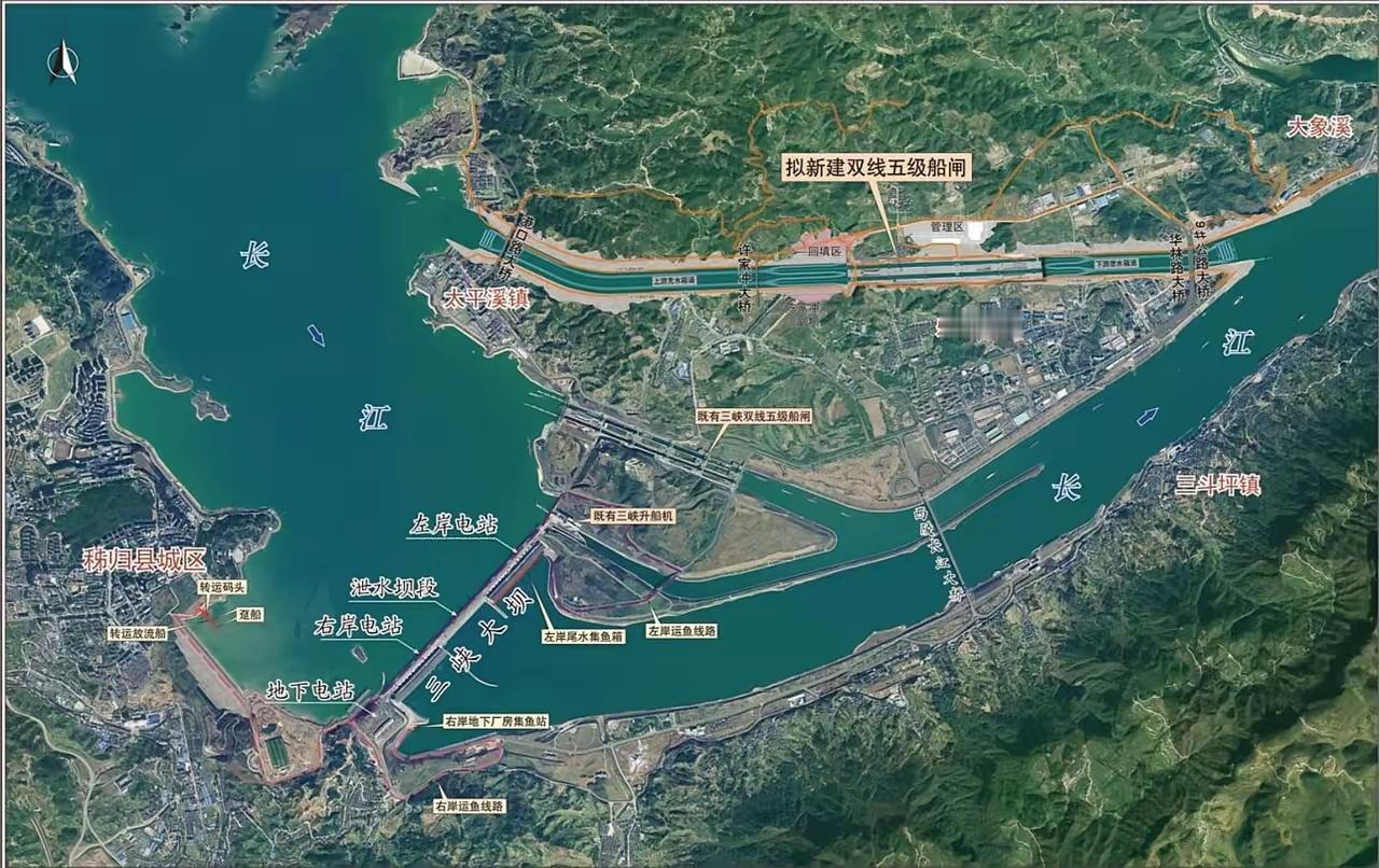6.68公里！三峡大坝旁边，要挖一条新航道，为何选在这里？网友说，建设长江流域