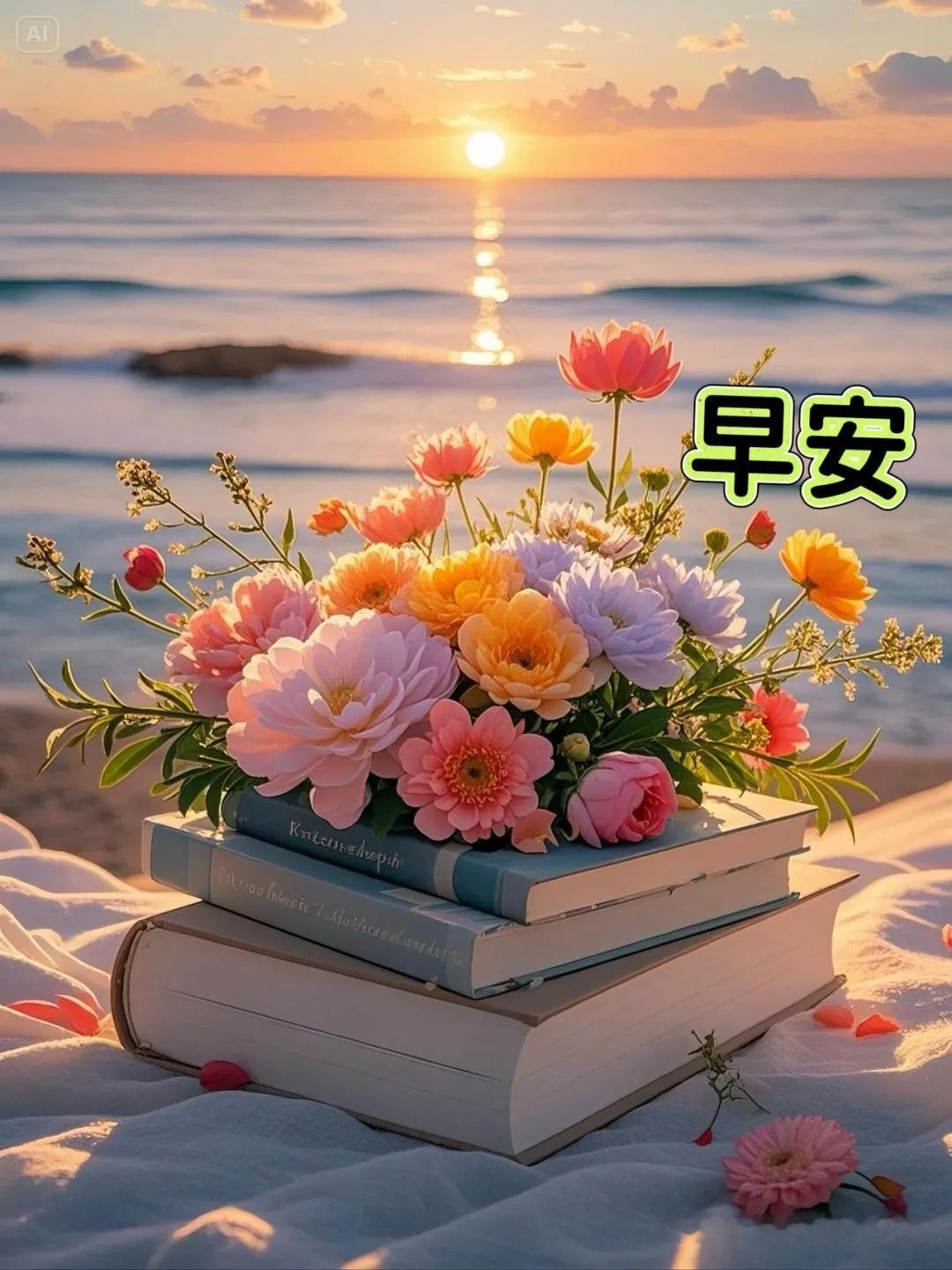 早上问候语集锦（133）1.美丽的早晨，是幸福的起点，清晨的问候，带来愉快的