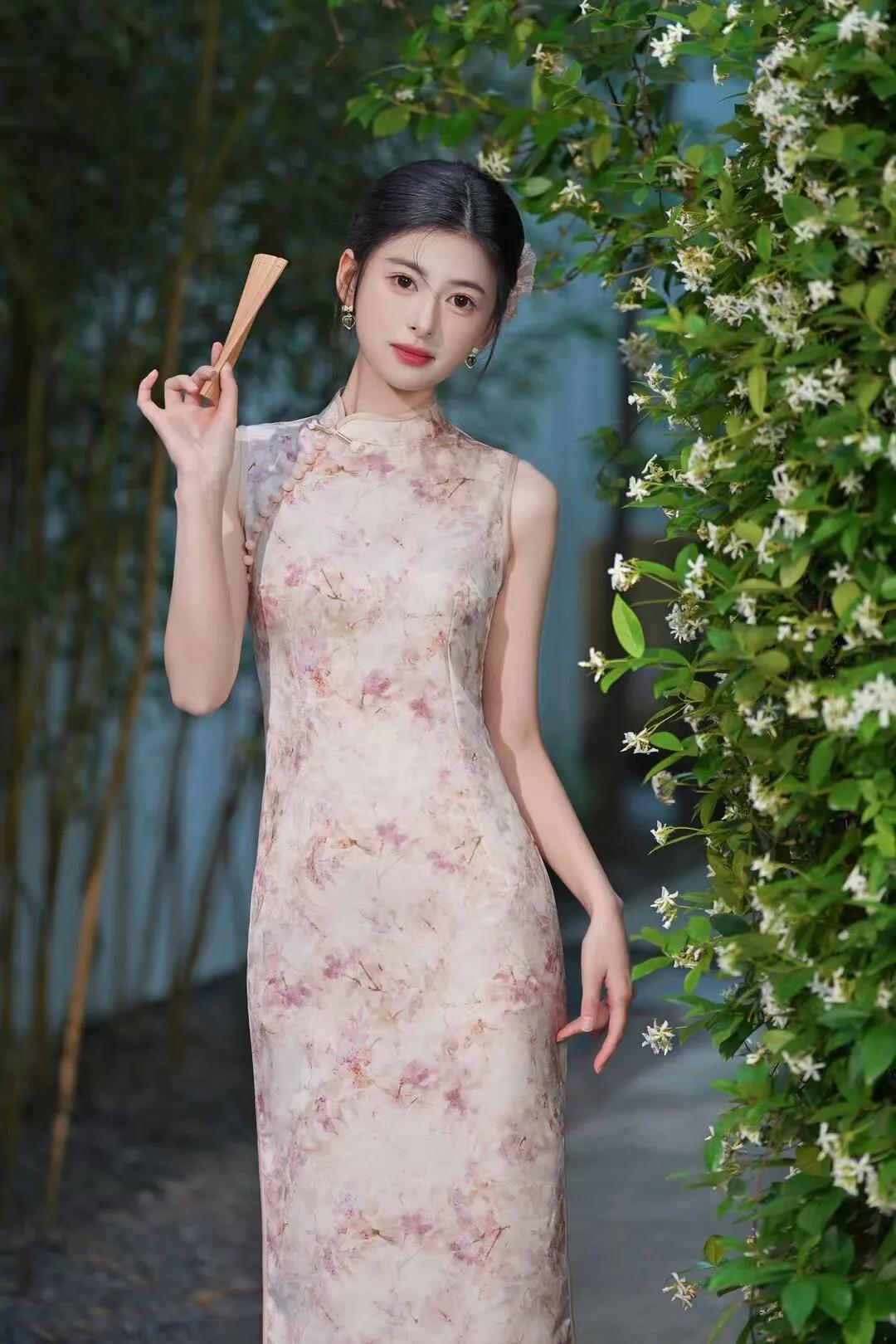 复古旗袍风