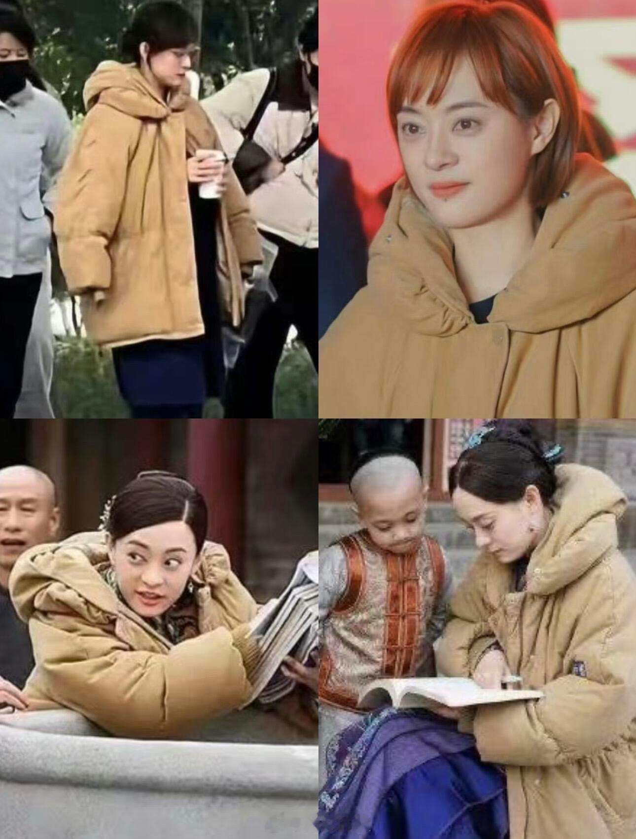 孙俪一件羽绒服穿了15年孙俪一件羽绒服穿15年，这年限都快赶上我的年纪了！这件“