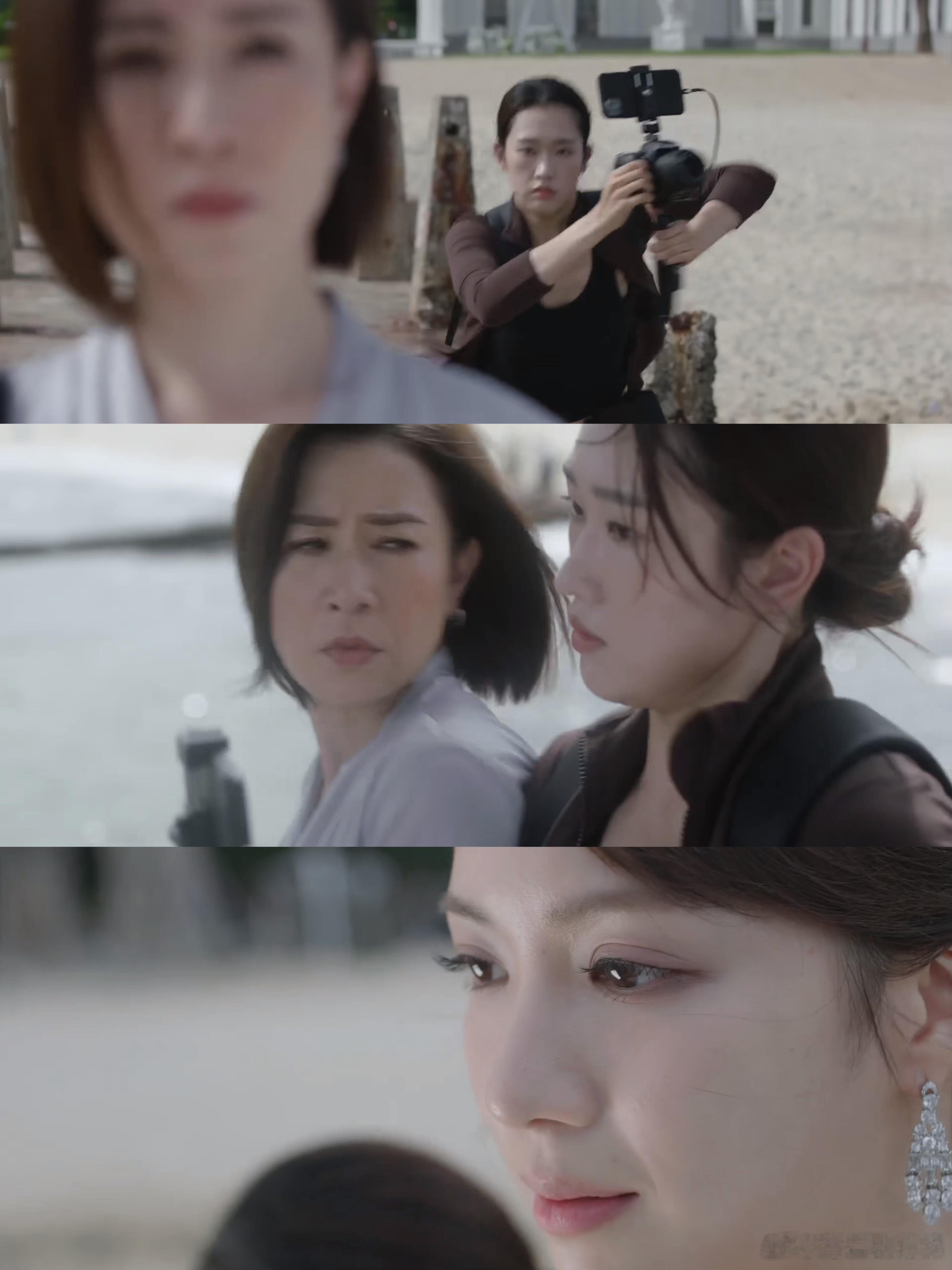 Man姐被唐芷瑶狼狗推入大海，就这么欺负Man姐，真的太坏了吧，真的心疼文慧心《