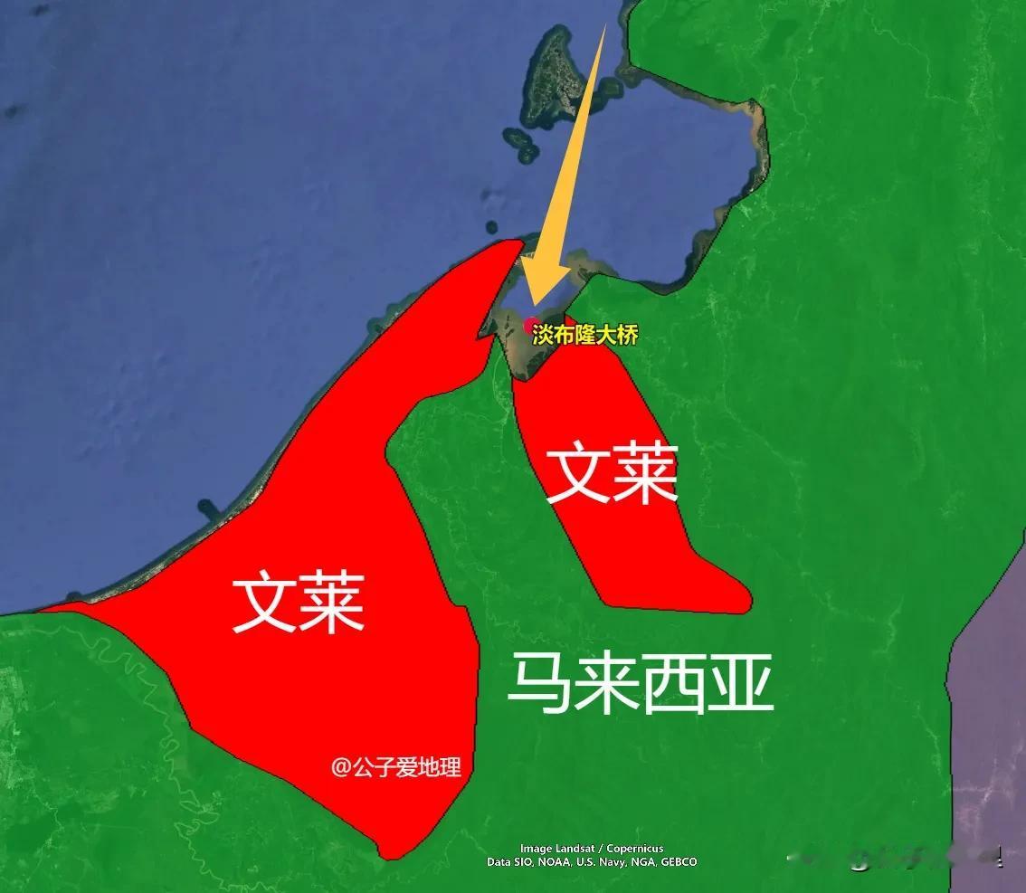 中国参与承建的跨海大桥通车后，文莱人终于不用“出国”回家了！你敢信吗？世界上真