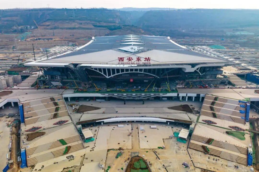 西安东站电力“心脏”成功跳动！2个半月神速竣工，年内通车稳了？🔥西安东站传来