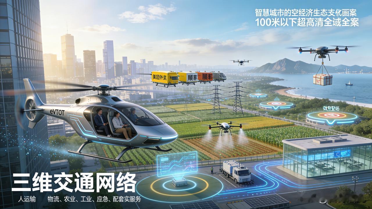 什么是低空经济?低空经济，简单说就是“离地面不远处的空中开展的经济活动”。