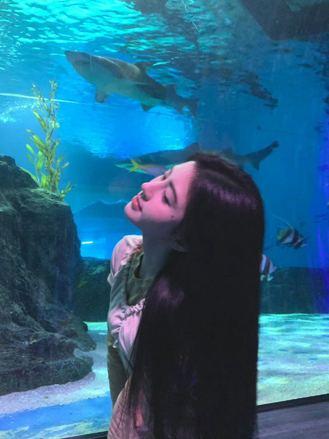 和女朋友出来玩啦