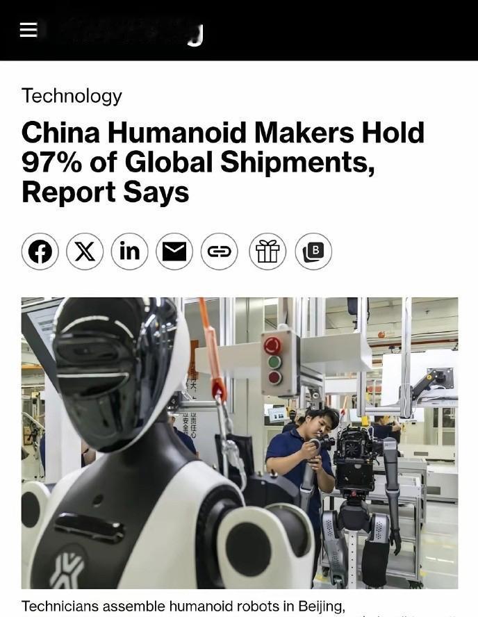 刚出炉的数据，直接把美国干沉默了。 彭博社最新报告：2026年上半年，中国厂