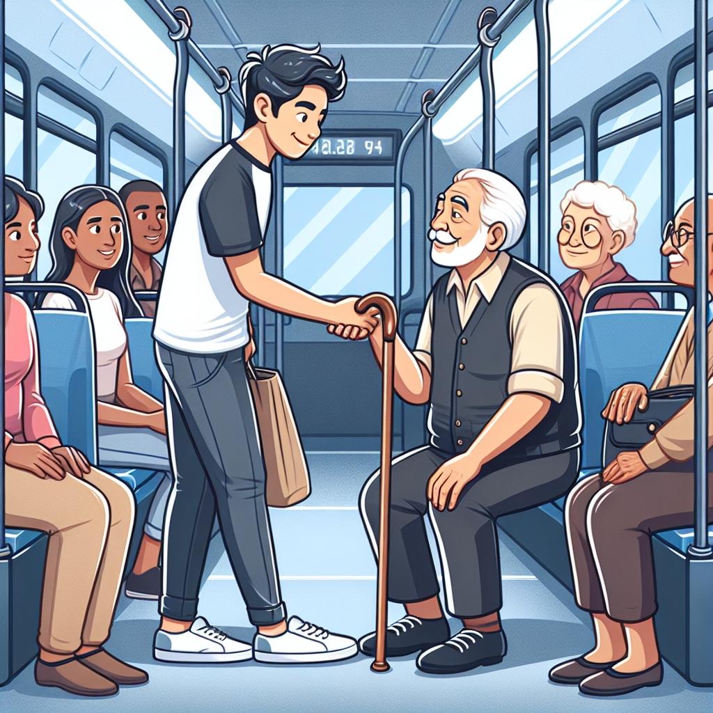 在现代社会的公共交通工具上，“该不该让座”这个问题，似乎已经成为一道难解的“题”