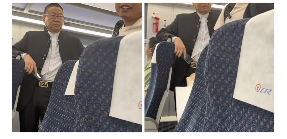 这两人锁死，千万别分手！近日，C792动车上，一位宝妈带着半岁左右的婴儿，由于