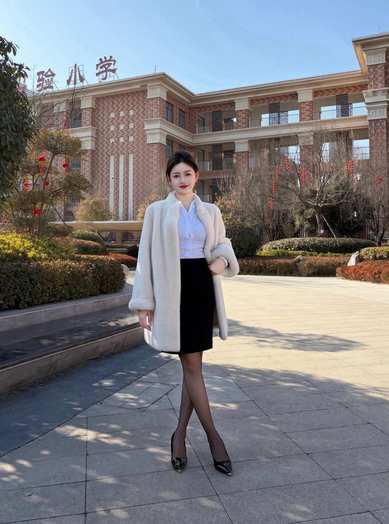 优雅校园风，白衣飘飘，红灯笼点缀，青春洋溢！