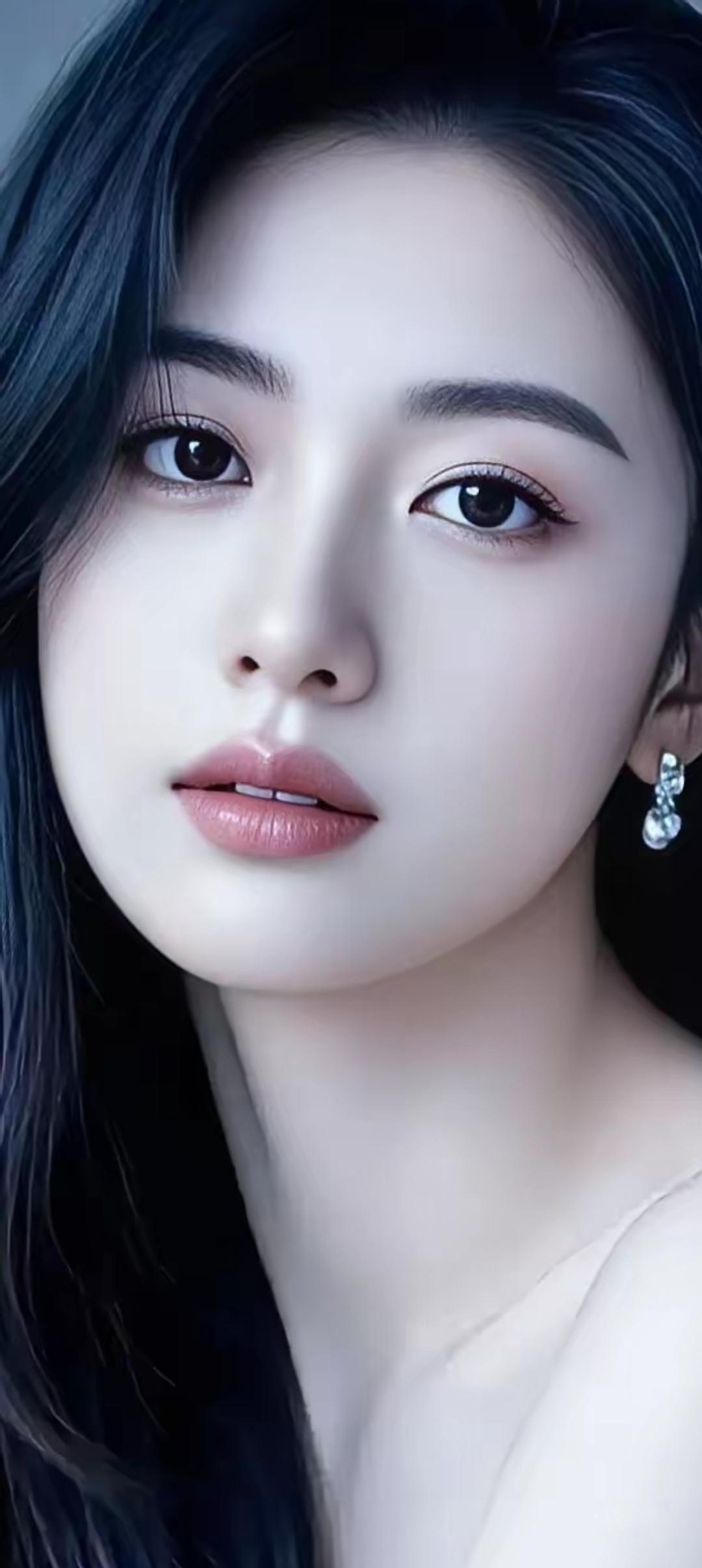 梦幻少女，柔美如水，宛如画中仙子。