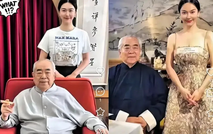 终于弄明白范曾为什么愿意把20亿分给小娇妻和继子了，不是他被忽悠了，而是他在