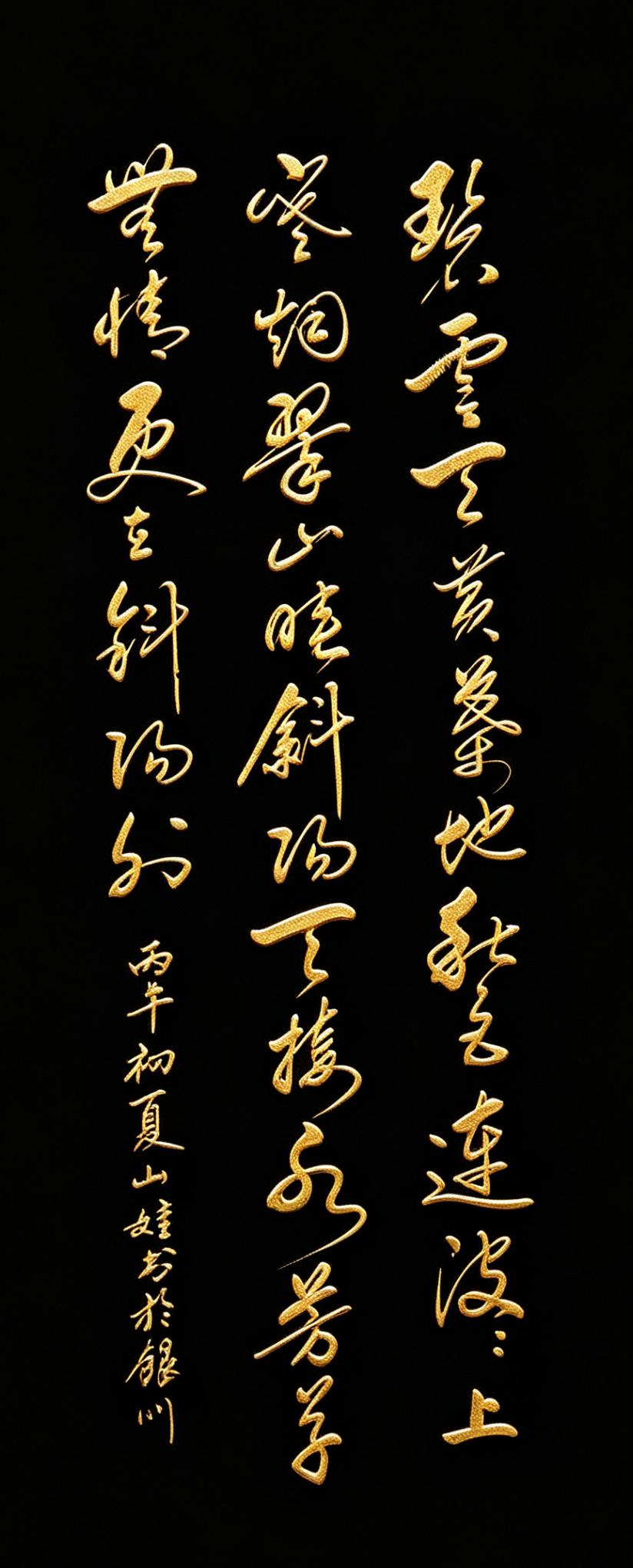 这是书法作者和观赏者之间的情感互动和触合！好的书法之所以能让人共情，是因为它不