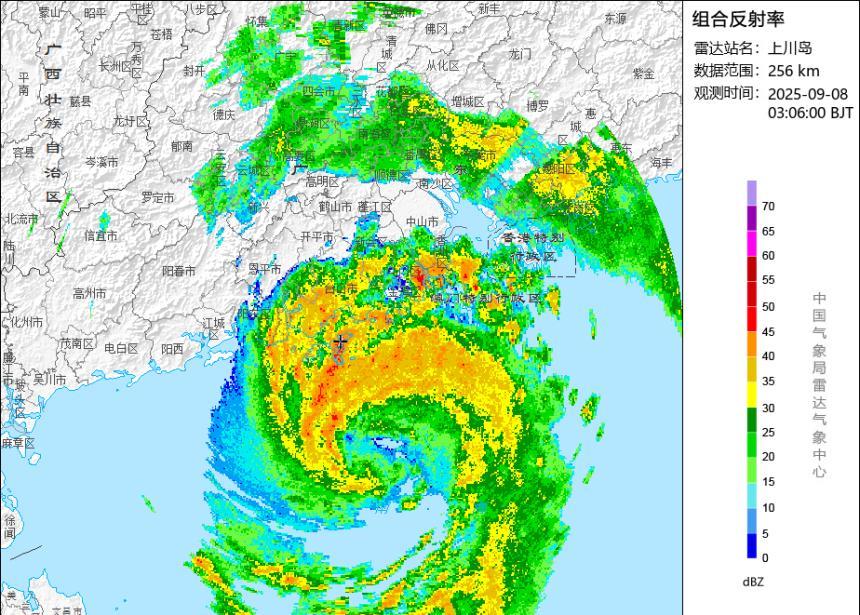 台风“塔巴”即将登陆广东，不排除以巅峰强度12级登陆！据中央气象台预报显示，8日