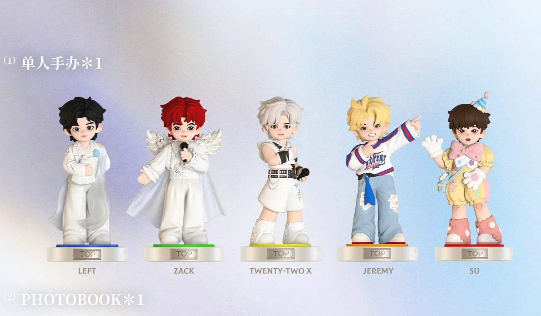 TOP登陆少年单人款手办，怎么样