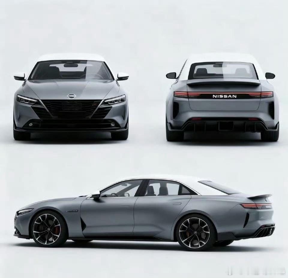 啥？这是马上要上到新款日产天籁？这是四门GTR路线啊这外观内饰+华为鸿蒙座舱卖个