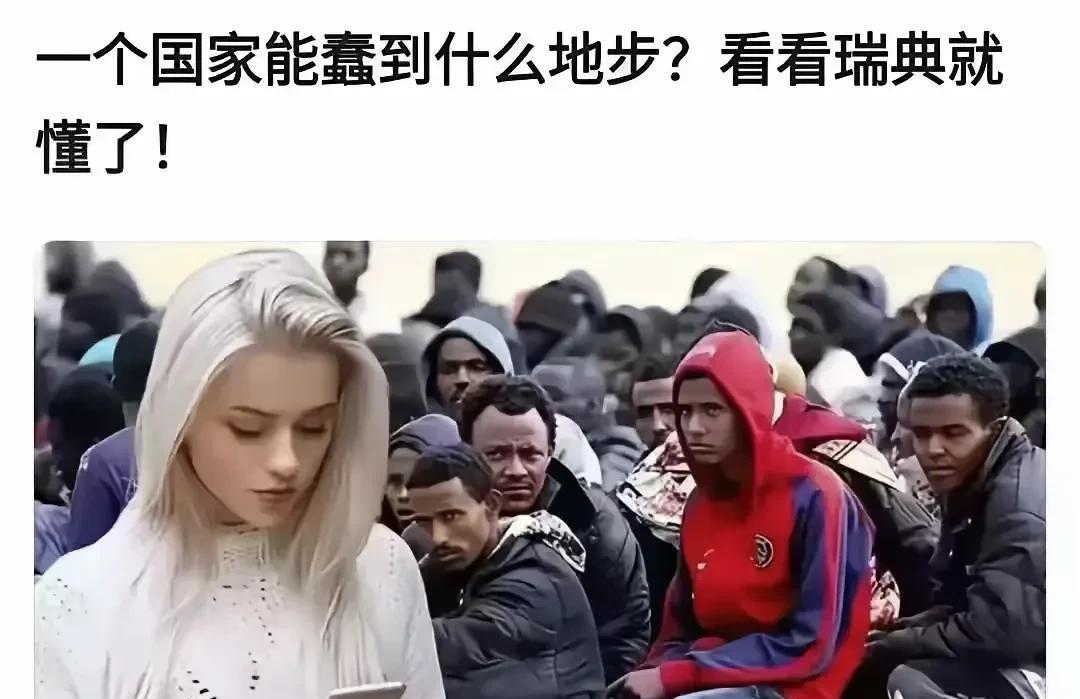 前两年瑞典强奸率超过了印度你们敢信？难民之所以成为难民，自身一定是有原因的。