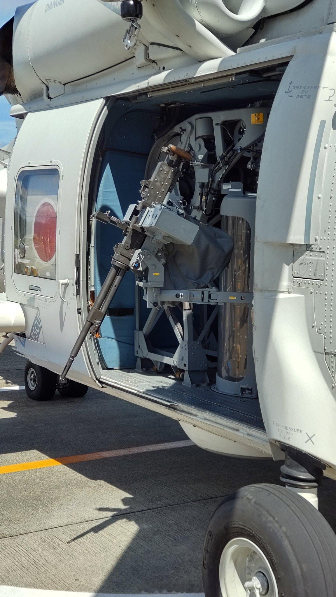 日本SH-60K的舱门机枪武器装备旋翼视界​​​