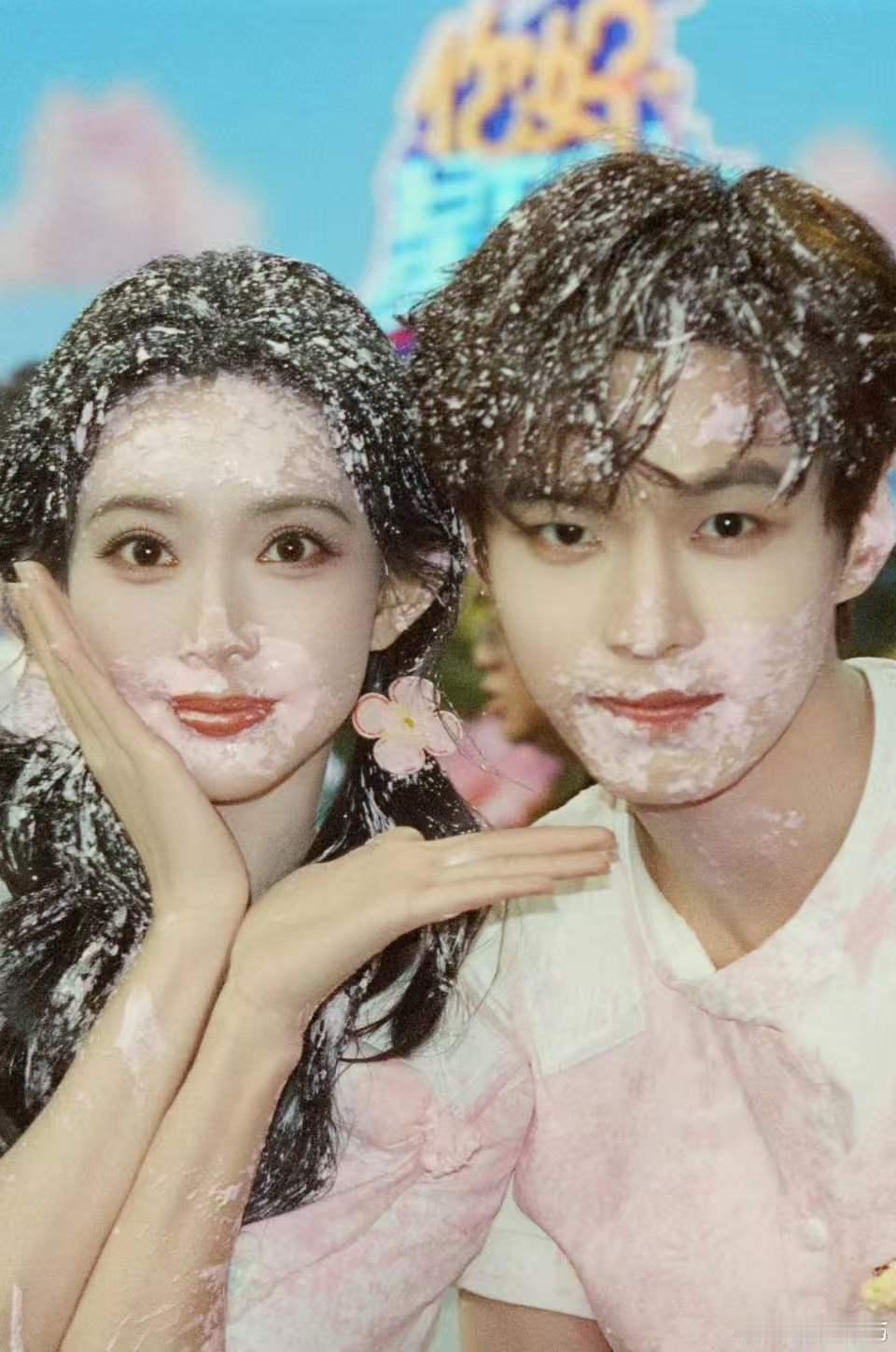 何与完全快乐小狗来的你好星期六被异性嘉宾选中就开心到飞起，何与鲜活反应，元气少
