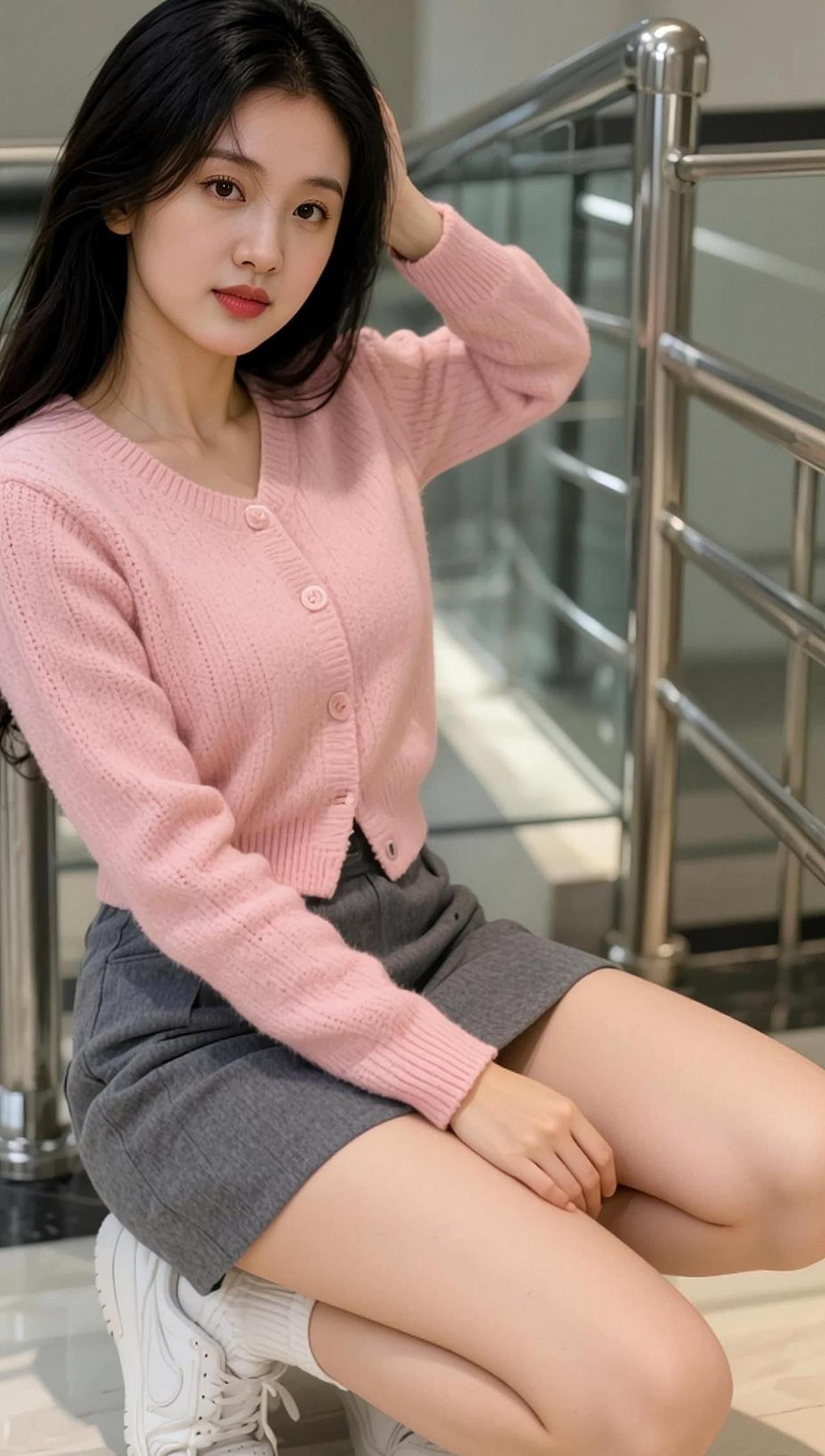 AI清新少女写真随变ai随便玩身材你品你细细的品随意拍不一样的自己你有多