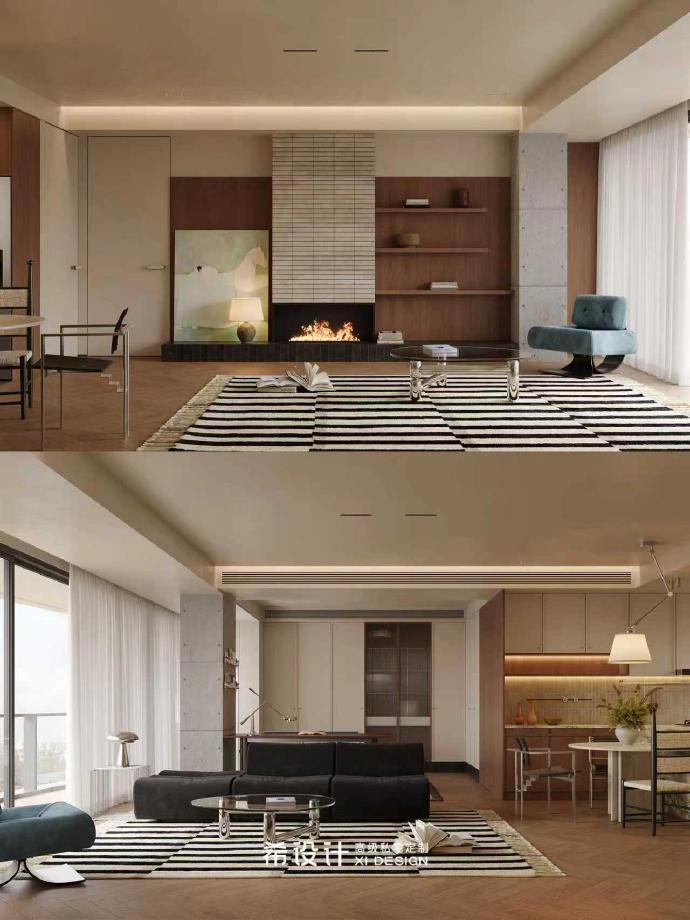 125m²，松弛惬意的自然中古风​​​