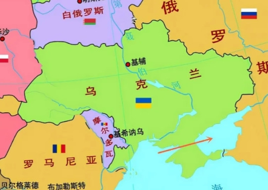 有人问俄罗斯算不算侵略者。其实打开地图仔细看就会发现，俄罗斯在乌克兰占的地方都有