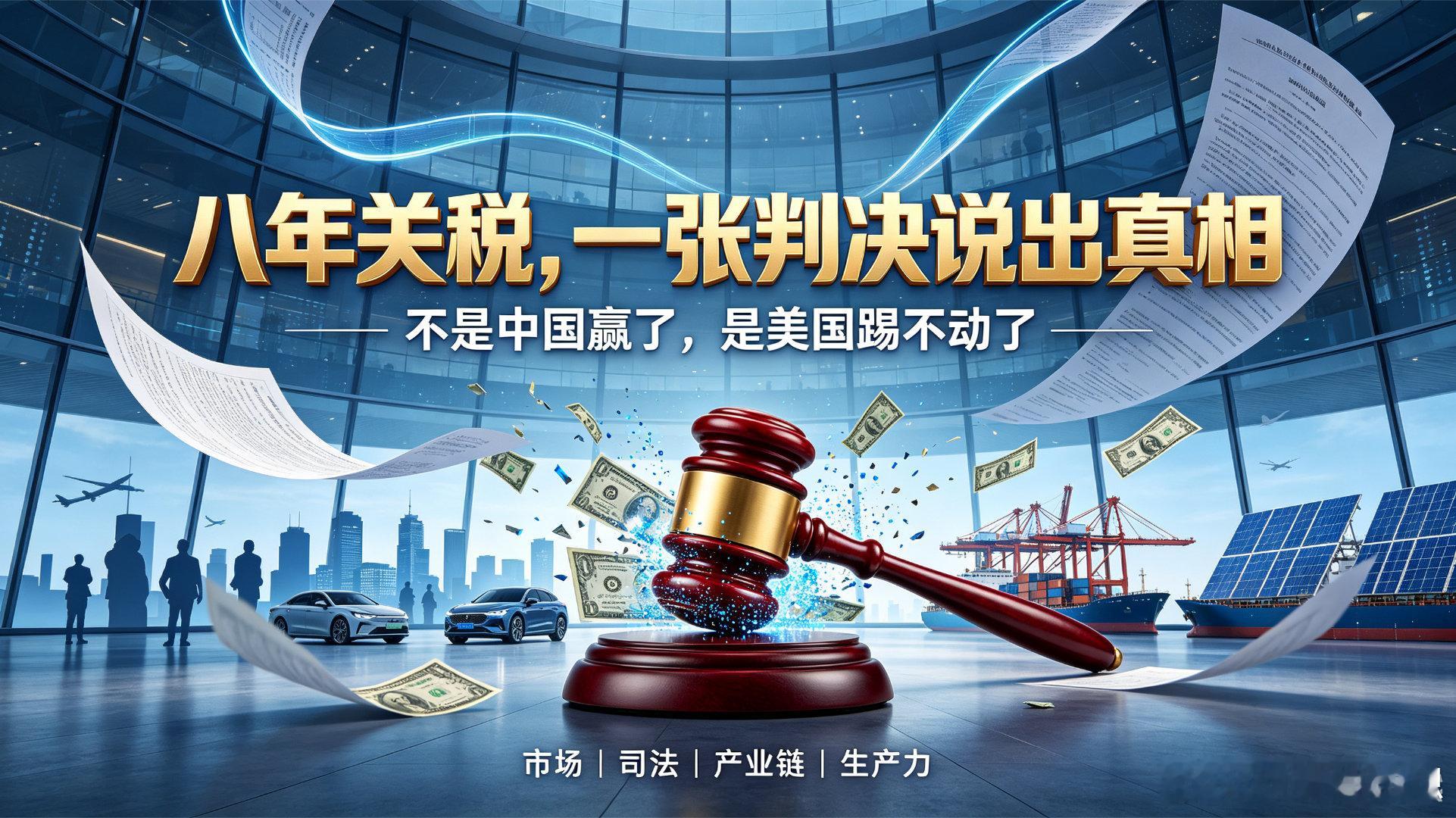 #海大数##苏大讲#中美关税战的深层启示历时八年的中美关税博弈，终由美国最高法院给出定论：特朗普依托