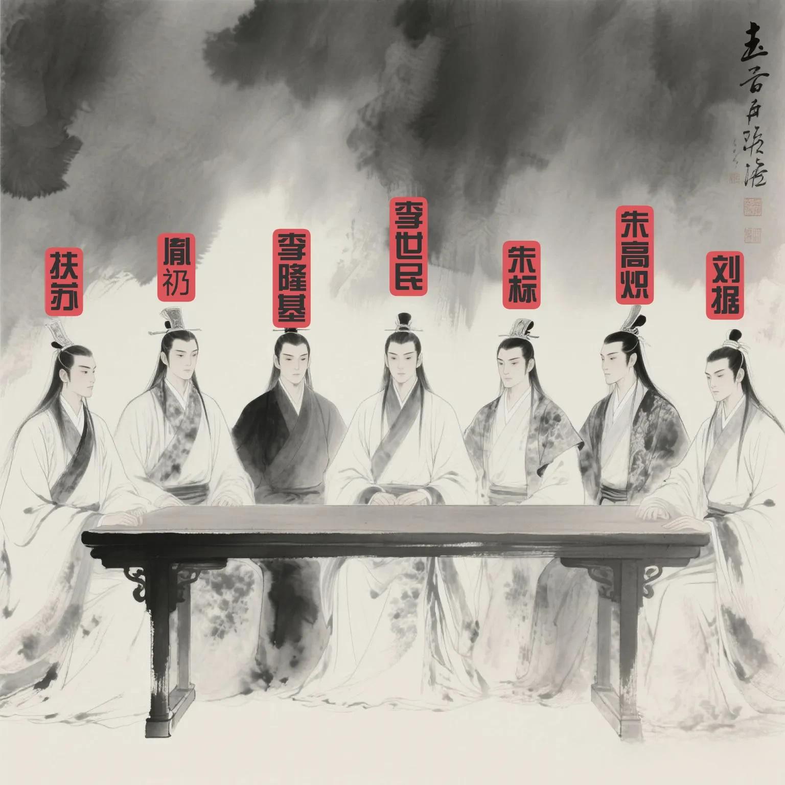 中国242个太子，按权势能上桌的只有这7个，李世民绝对的c位，李隆基和...