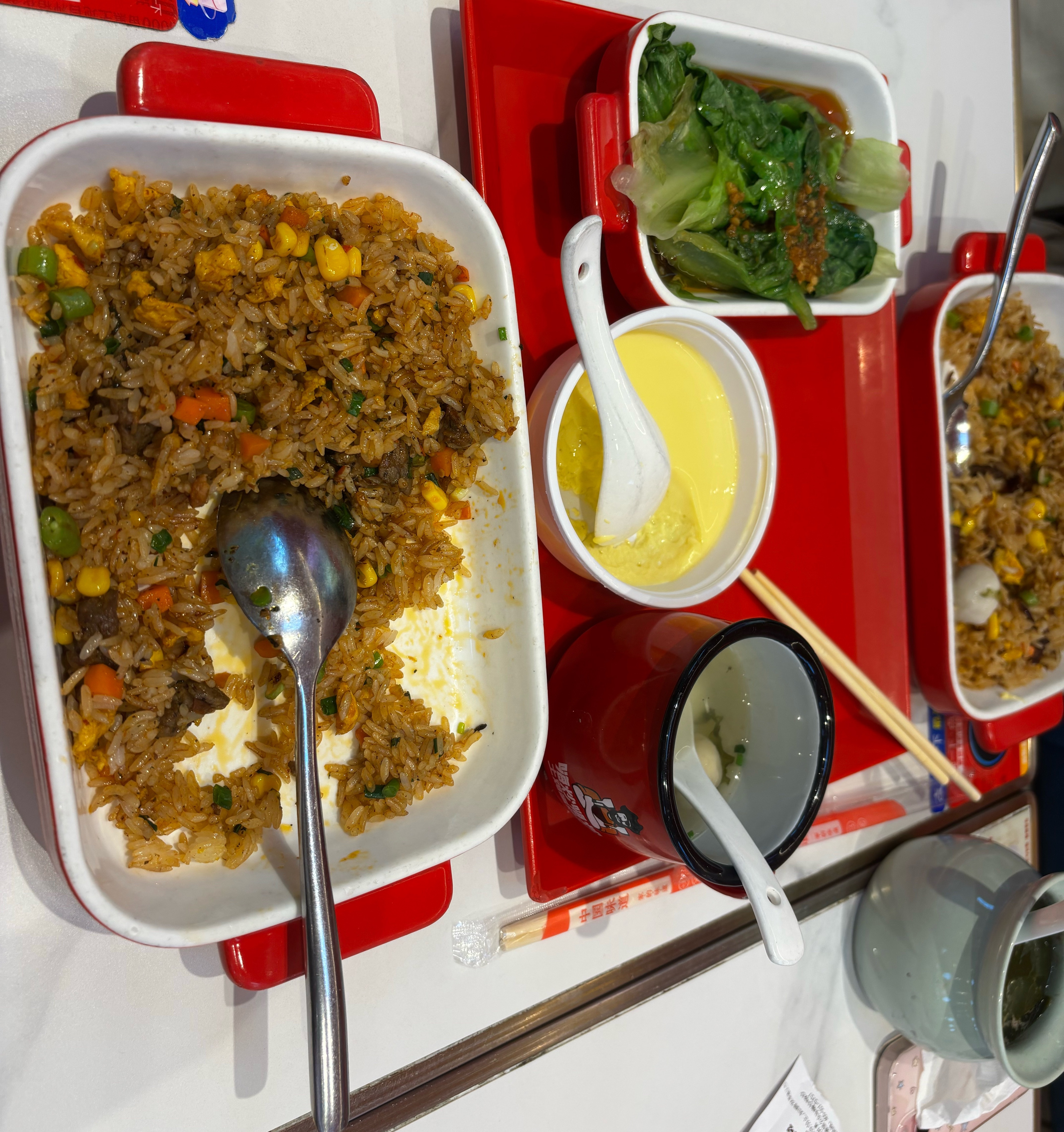 这家的蛋炒饭比我想象中好吃～