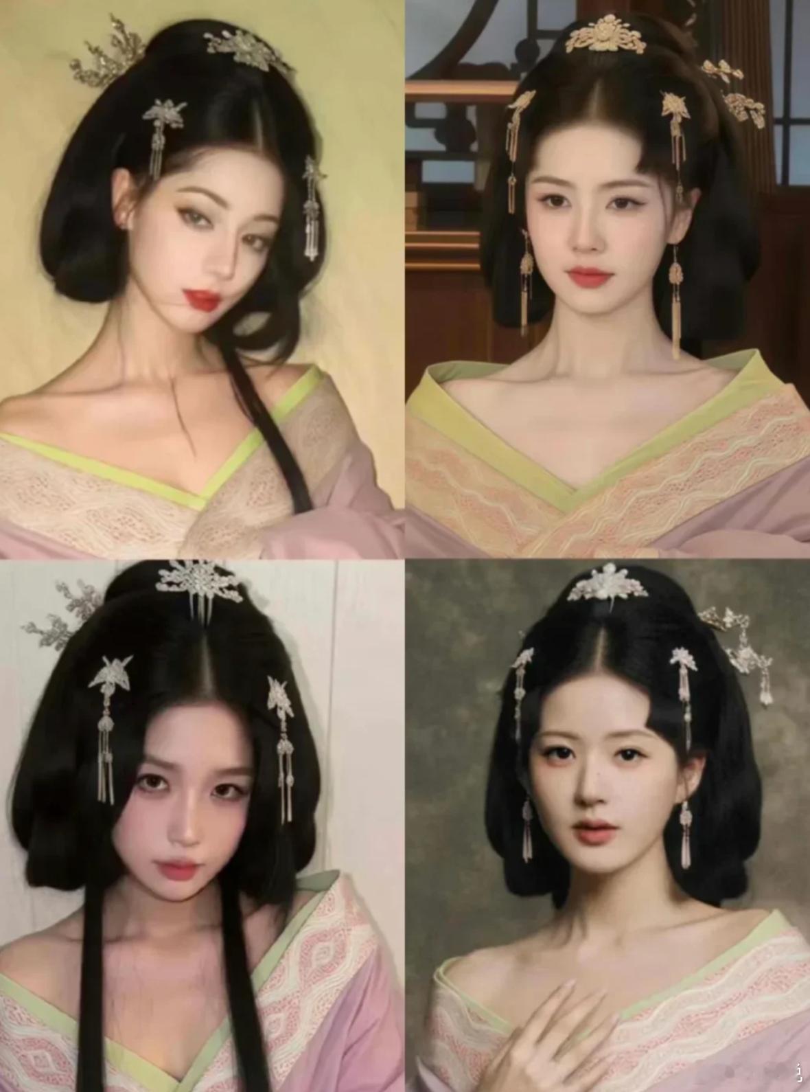 四小花ai妆造，都好适配呀迪丽热巴/白鹿/虞书欣/赵露思​​​