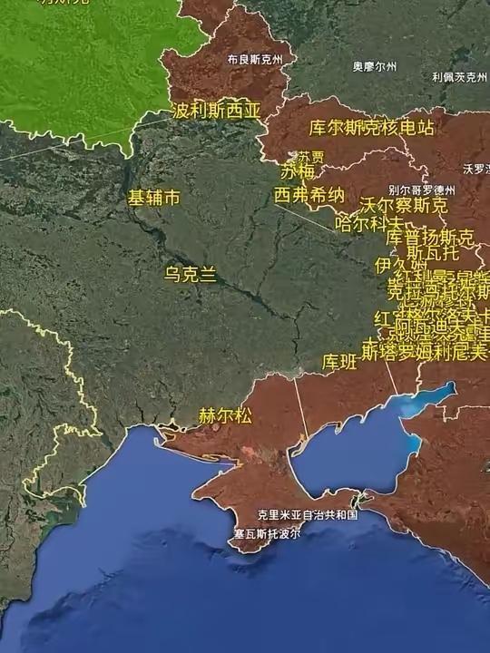 红军城离第聂伯河只剩100多公里了，难道俄军想一举占领河东所有土地，然后依靠天险