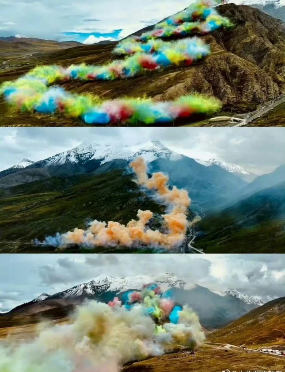 始祖鸟有点让人不理解了，一个吃户外的饭，却有此行为，炸户外的山？放的叫什么升龙