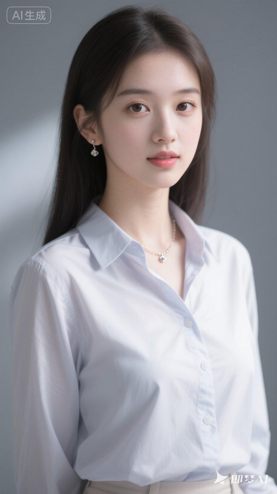 温柔优雅，气质满分，简约白衬衫穿搭，尽显女性魅力！🌟✨