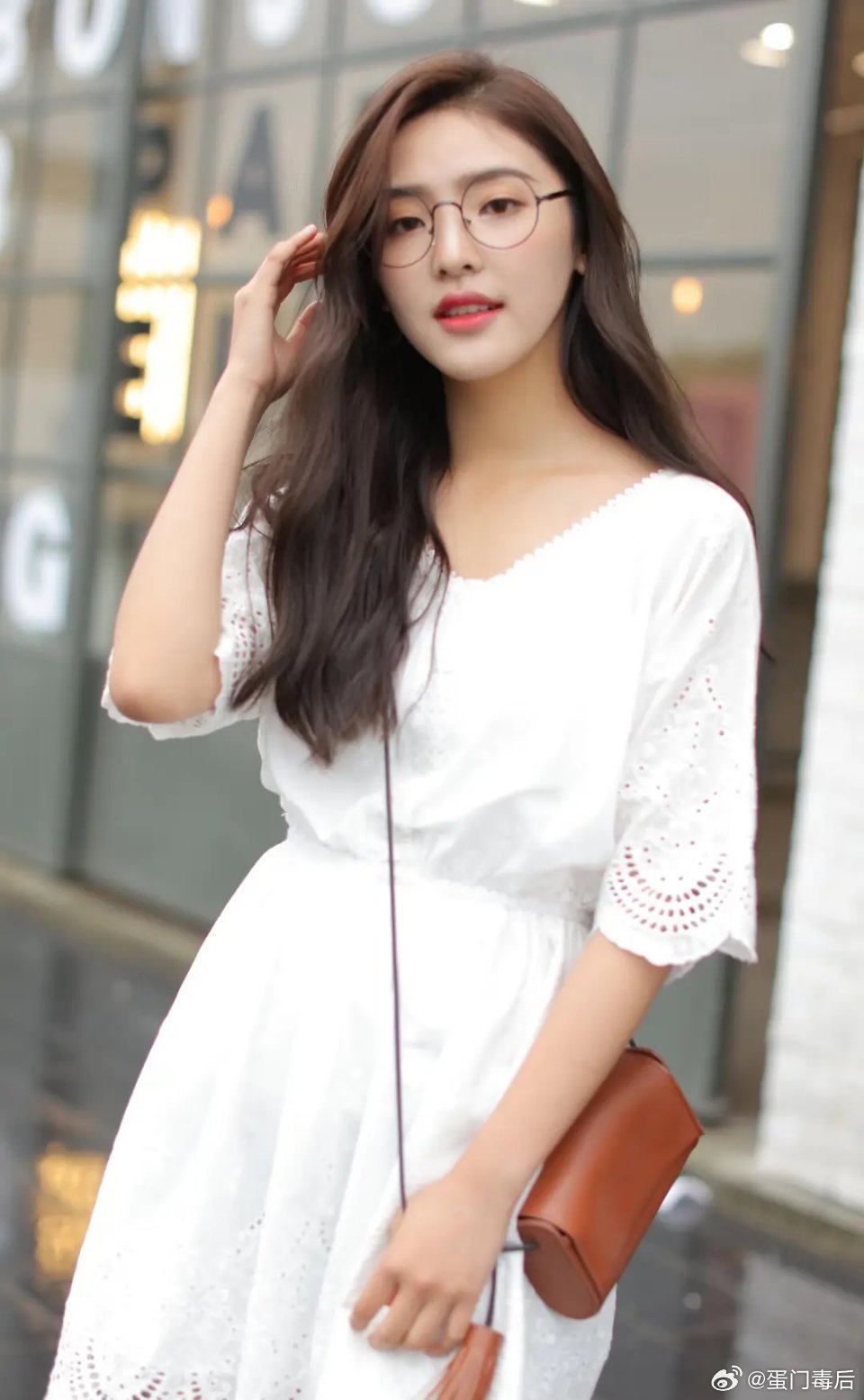 章若楠模特时期好清纯，她一定是原生脸