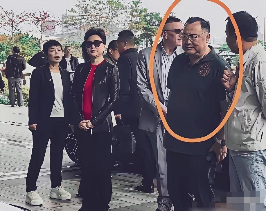 杨澜老公吴征明显苍老了许多！